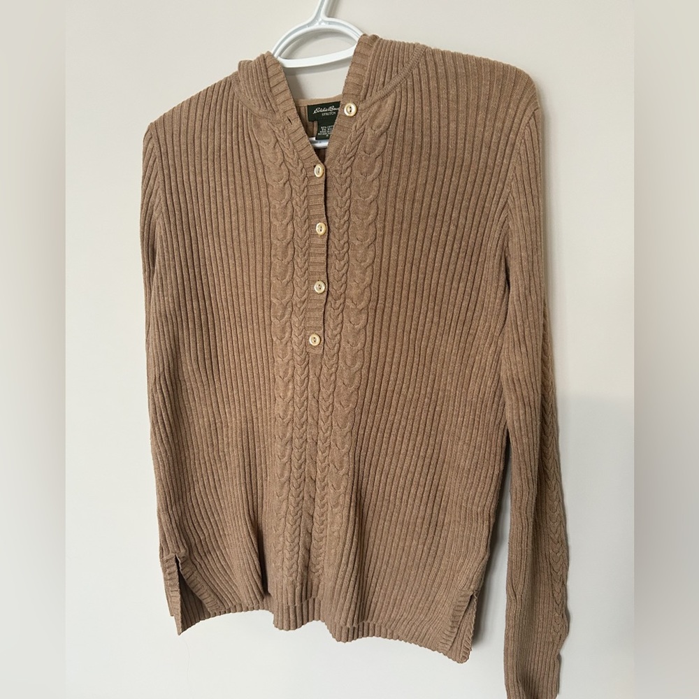 Eddie Bauer Knit Hooded Sweater